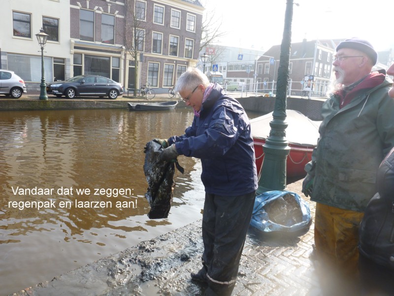 Fiets- en magneetvissen: een vies klusje!